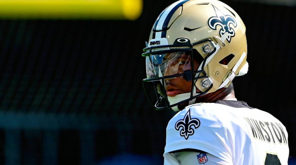 Saints QB Jameis Winston is coming off a torn ACL.